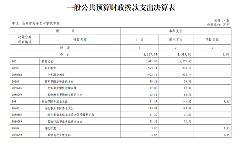 2021年度开云网页版本级决算