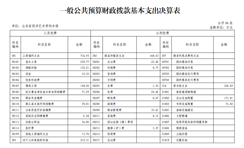 2021年度开云网页版本级决算