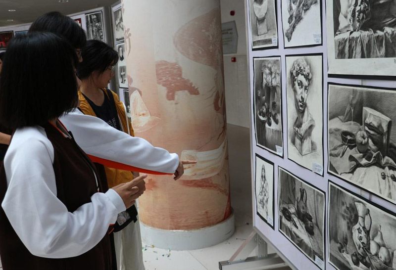 山东省菏泽艺校学校“青春绘梦 绽放艺彩”美术作品展